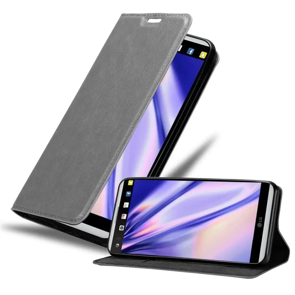 Lommebokdeksel til LG V20 Deksel med magnetisk lukking, stativfunksjon og kortlomme