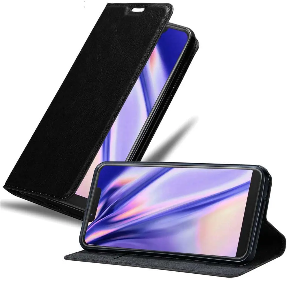 Lommebokdeksel til WIKO VIEW 2 GO Deksel med magnetisk lukking, stativfunksjon og kortlomme