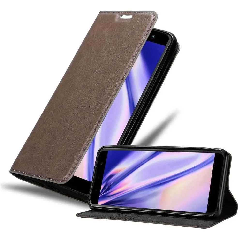 Lommebokdeksel til WIKO LENNY 5 Deksel med magnetisk lukking, stativfunksjon og kortlomme