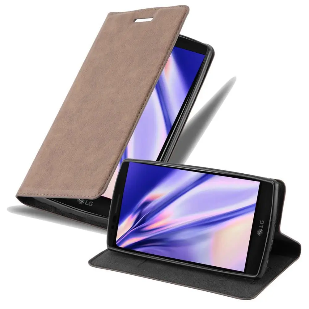 Lommebokdeksel til LG G FLEX 2 Deksel med magnetisk lukking, stativfunksjon og kortlomme