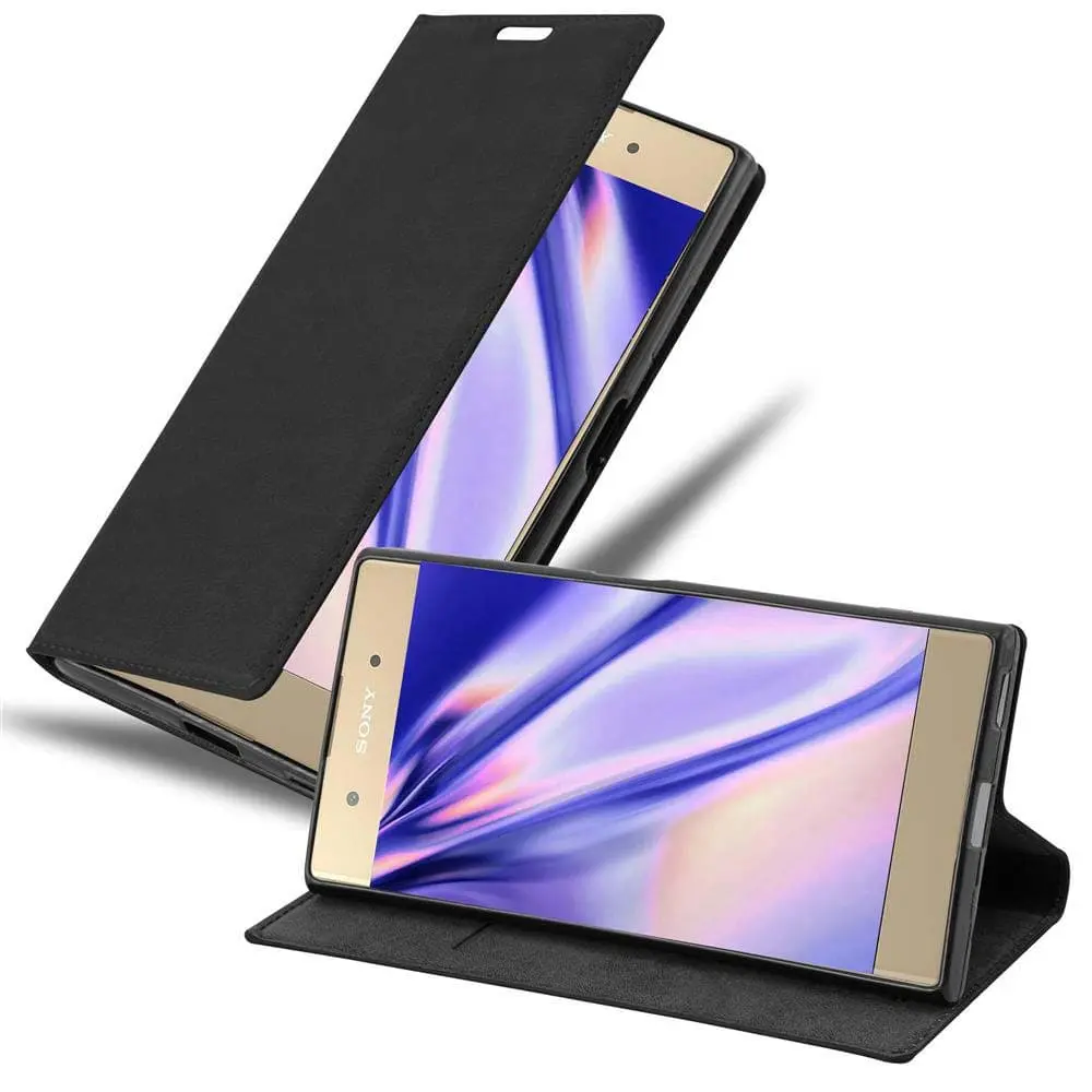 Lommebokdeksel til Sony Xperia XA1 PLUS Deksel med magnetisk lukking, stativfunksjon og kortlomme