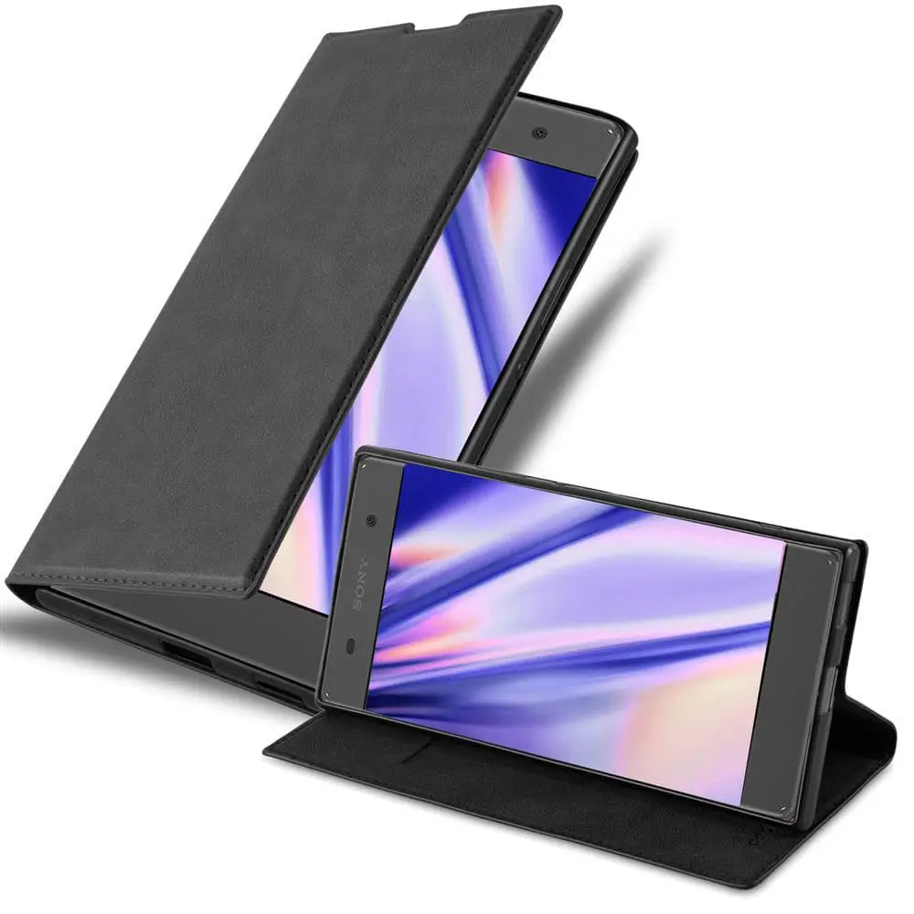 Lommebokdeksel til Sony Xperia XA Deksel med magnetisk lukking, stativfunksjon og kortlomme