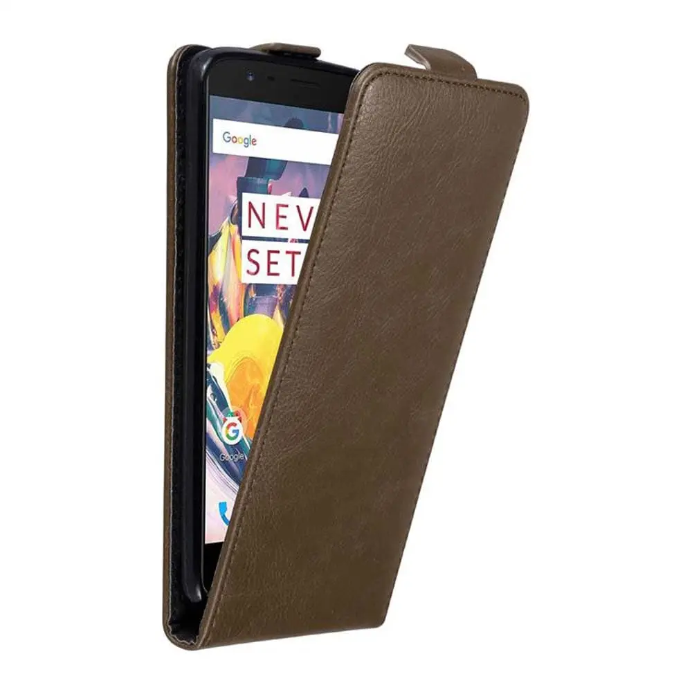 Deksel til OnePlus 3 / 3T Flip Etui med magnetisk lukking