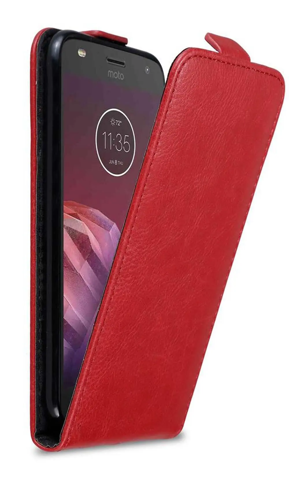 Deksel til Motorola MOTO Z2 PLAY / Z2 FORCE Flip Etui med magnetisk lukking