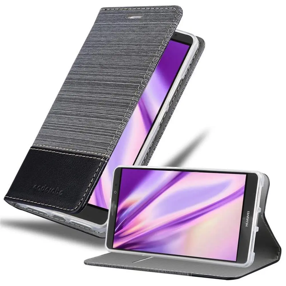 Deksel til Huawei MATE 8 Lommebokdeksel med magnetisk lukking, stativfunksjon og kortlomme