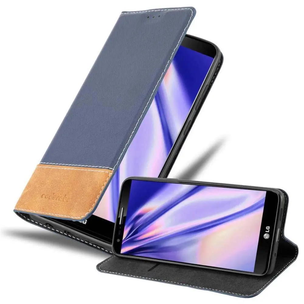 Lommebokdeksel til LG G2 Deksel med magnetisk lukking, stativfunksjon og kortlomme