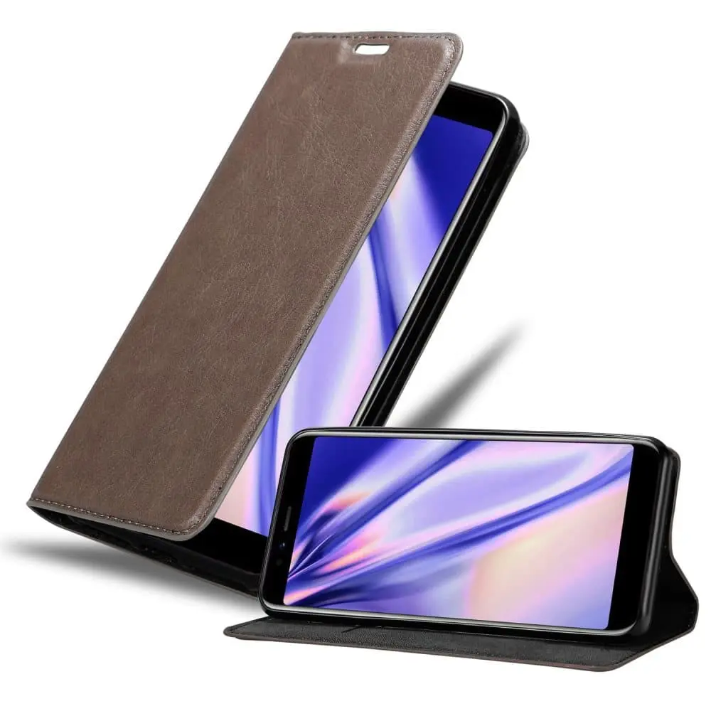 Lommebokdeksel til Lenovo S5 Deksel med magnetisk lukking, stativfunksjon og kortlomme