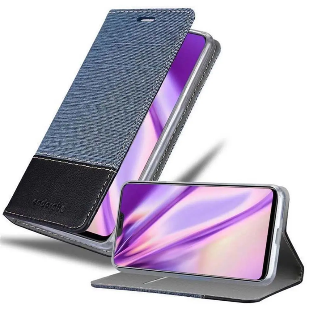 Deksel til Vivo V9 YOUTH Lommebokdeksel med magnetisk lukking, stativfunksjon og kortlomme