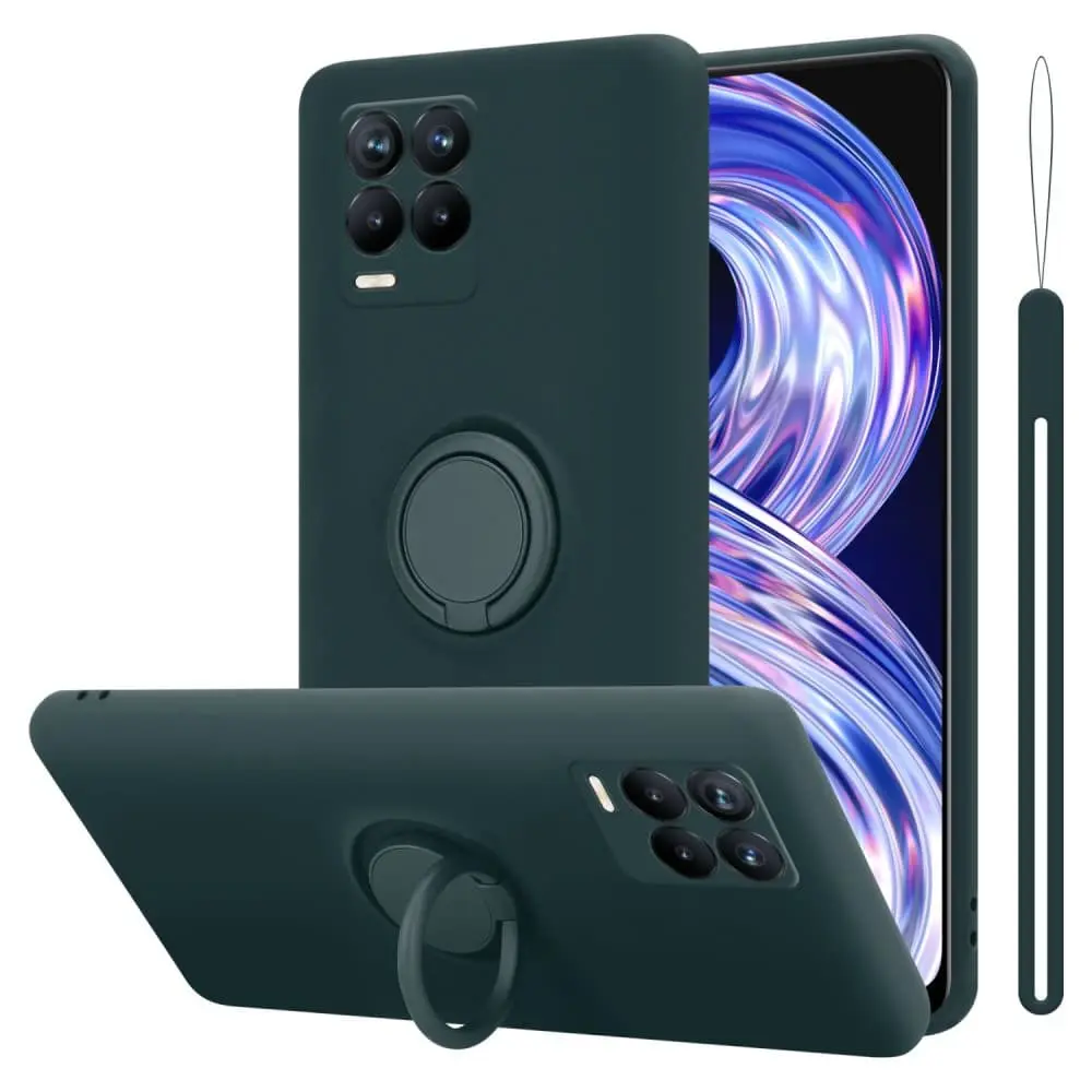 Silikondeksel til Realme 8 4G / 8 PRO Deksel av fleksibelt TPU-silikon