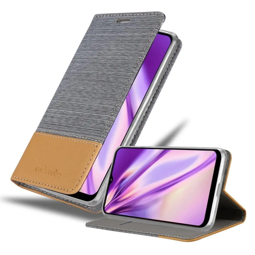 Deksel til Samsung Galaxy A22 5G Lommebokdeksel med magnetisk lukking, stativfunksjon og kortlomme