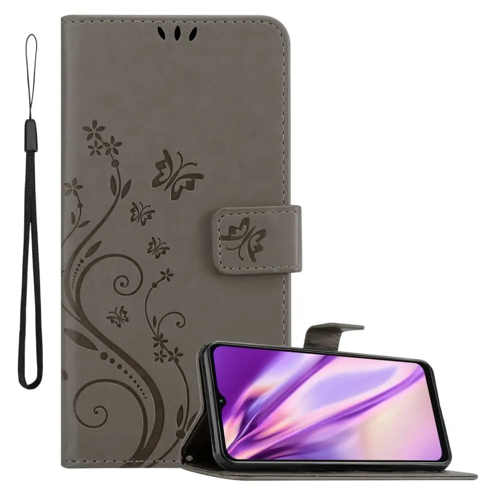 Deksel til Samsung Galaxy A13 5G Lommebokdeksel i blomster design med magnetisk lukking, stativfunksjon og kortplasser