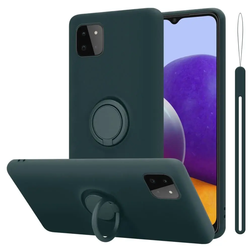 Silikondeksel til Samsung Galaxy A22 5G Deksel av fleksibelt TPU-silikon