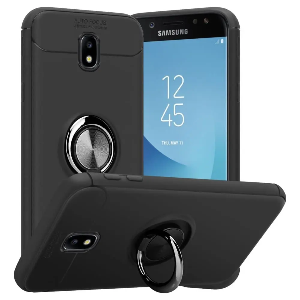 Deksel til Samsung Galaxy J7 2017 Silikondeskel med fokusring laget av TPU-silikon