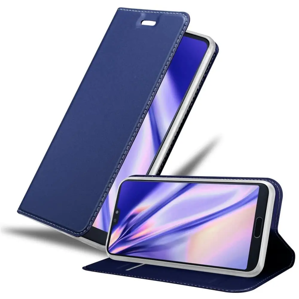 Deksel til Huawei P20 PRO / P20 PLUS Lommebokdeksel med magnetisk lukking, stativfunksjon og kortlomme