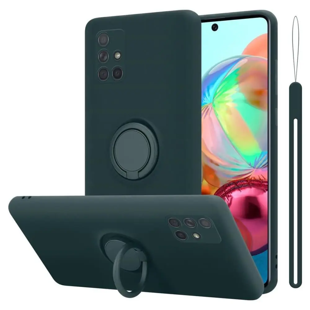 Silikondeksel til Samsung Galaxy A51 4G / M40s Deksel av fleksibelt TPU-silikon