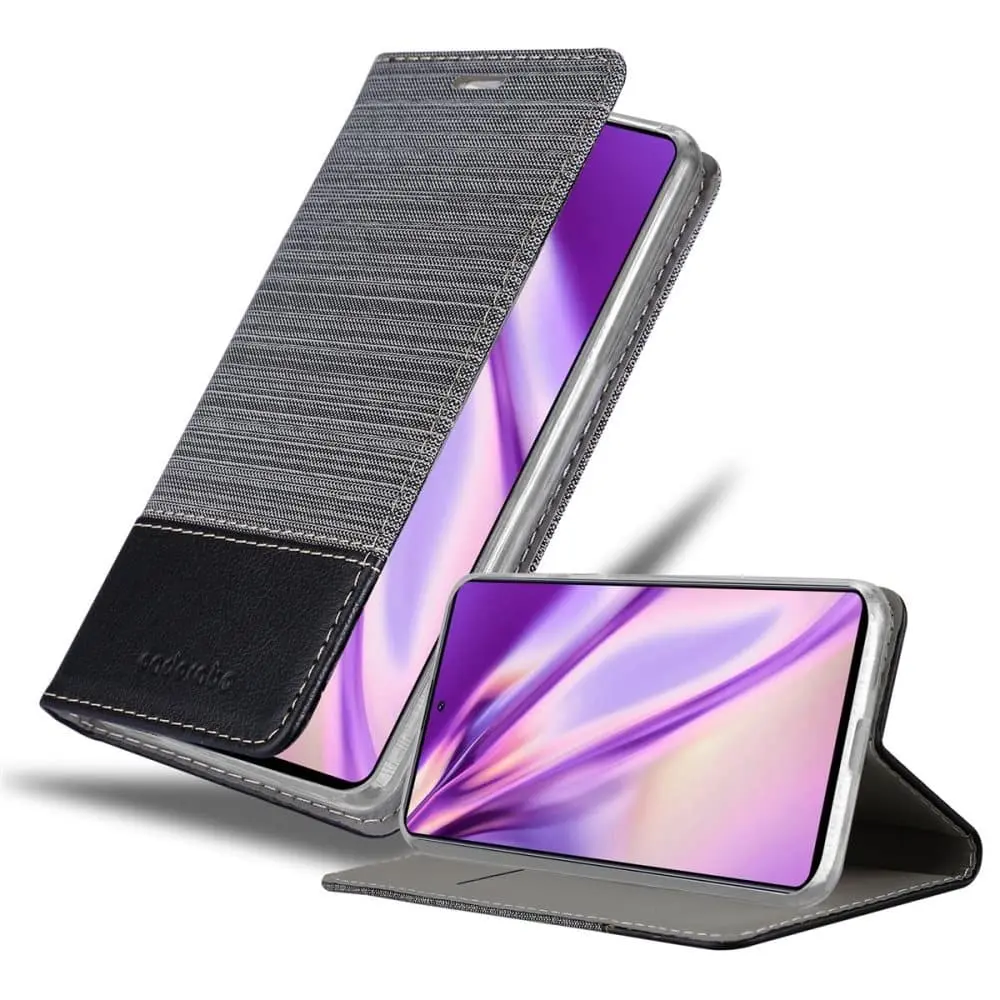 Deksel til Samsung Galaxy M31s Lommebokdeksel med magnetisk lukking, stativfunksjon og kortlomme