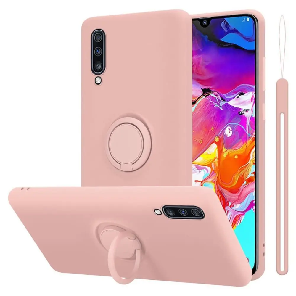 Silikondeksel til Samsung Galaxy A70 / A70s Deksel av fleksibelt TPU-silikon
