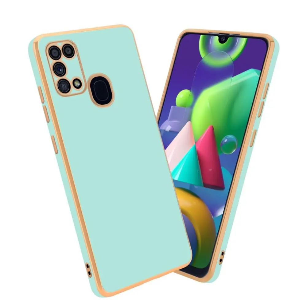 Silikondeksel til Samsung Galaxy M31 med kamerabeskyttelse