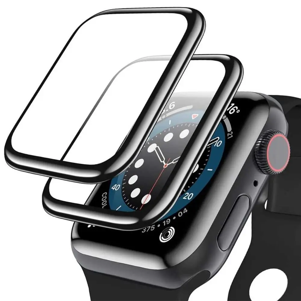 2-pack Apple Watch Ultra 49mm Skjermbeskyttelse 3D-kurve Skjermbeskyttelse