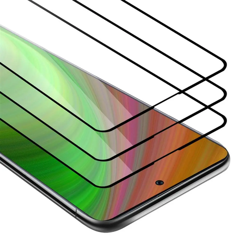 3x Skjermbeskytter Skärmskyddtil til Samsung Galaxy A71 4G Herdet Skjermglass Full Skjerm