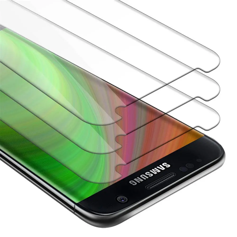 3x Skjermbeskytter Skärmskyddtil til Samsung Galaxy S7 Herdet Skjermglass
