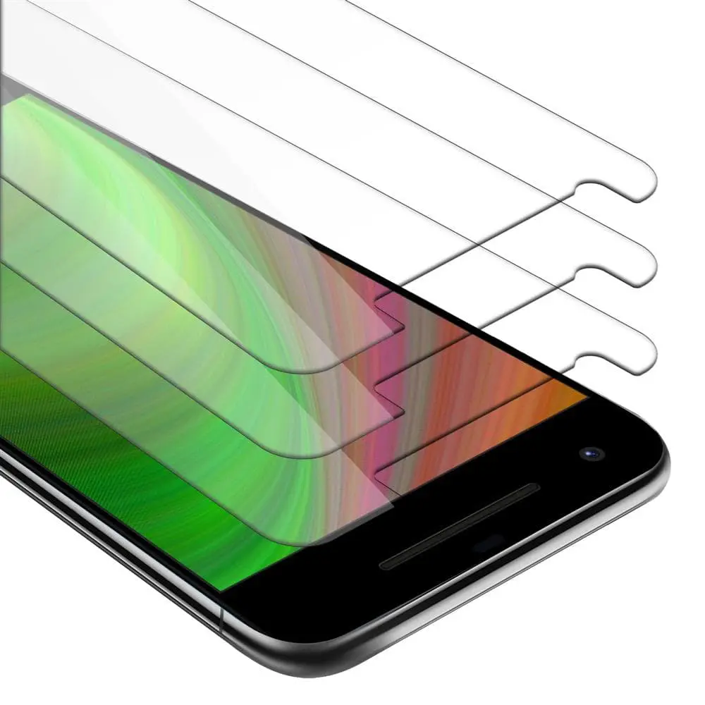3x Skjermbeskytter Skärmskyddtil til Google PIXEL 2 Herdet Skjermglass
