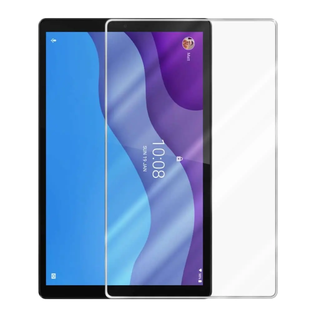 Skjermbeskytter Skärmskydd kompatibel med Lenovo Tab M10 HD (10.1 Tull) TB-X306X Herdet Skjermglass Nettbrett