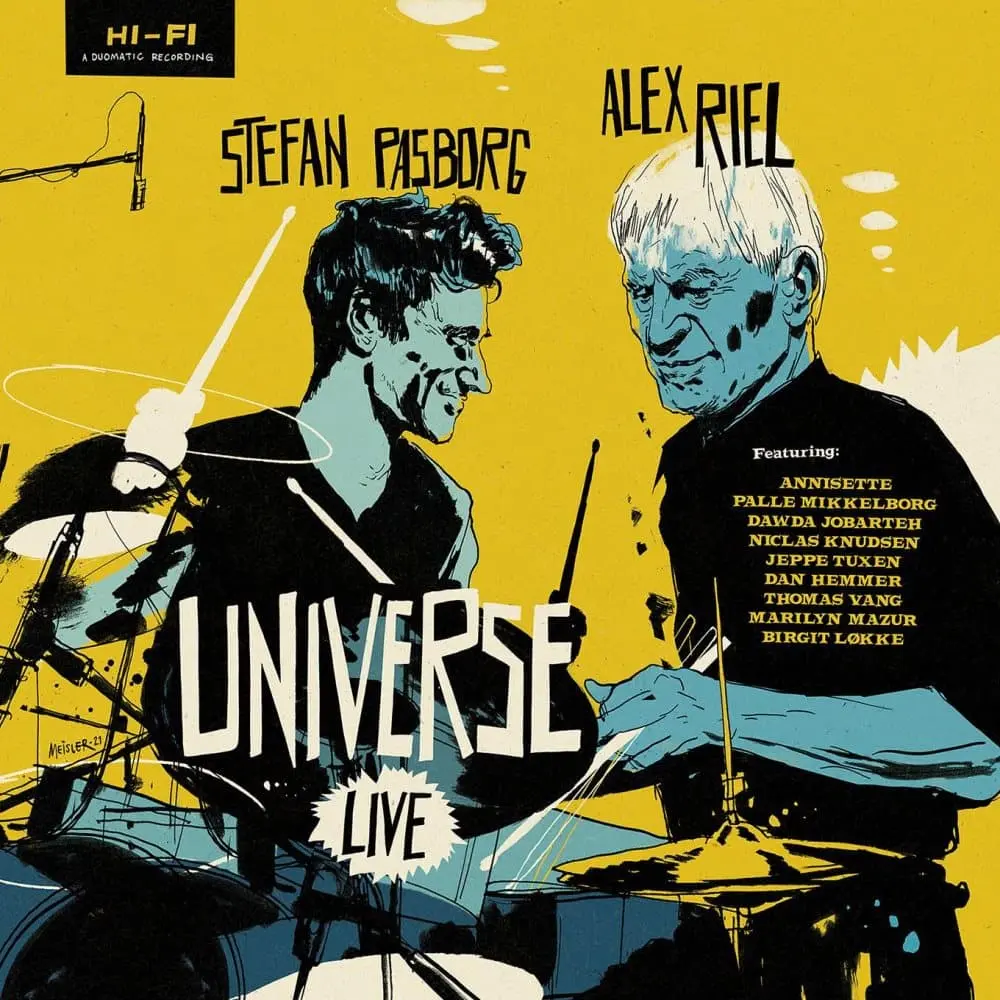 Alex Riel / Stefan Pasborg: Universe - Live (Vinyl, LP)
