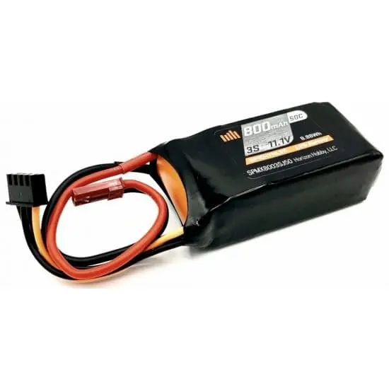 3s 800mAh - 50C - Spektrum LiPo JST