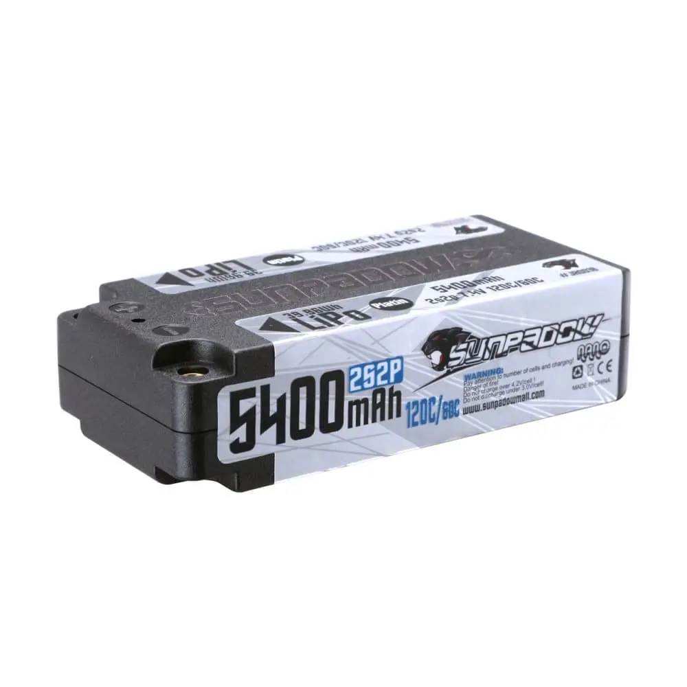 2s 5400mAh - 60C - Sunpadow Platin Shorty