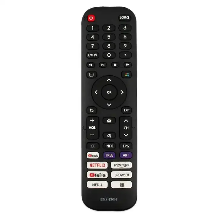 FJERNKONTROLL FOR HISENSE EN2N30H EN2G30H 43AE7000F 43AE7010F 43A7100F