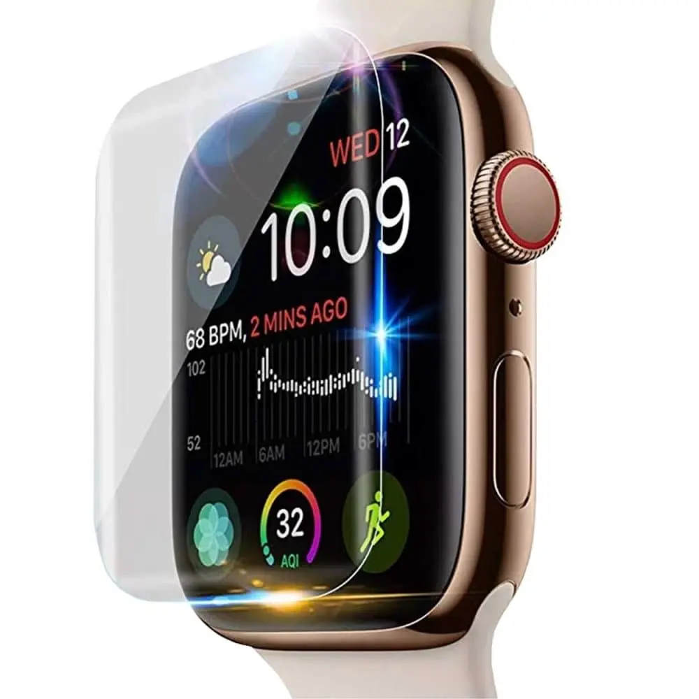 Apple Watch 4/5/6/Se 44mm skjermbeskytter omfattende