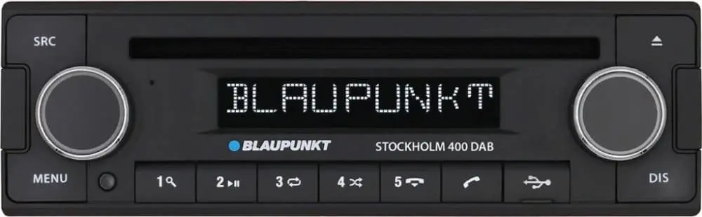 Blaupunkt Stockholm 400 Bilradio med DAB, FM og Bluetooth