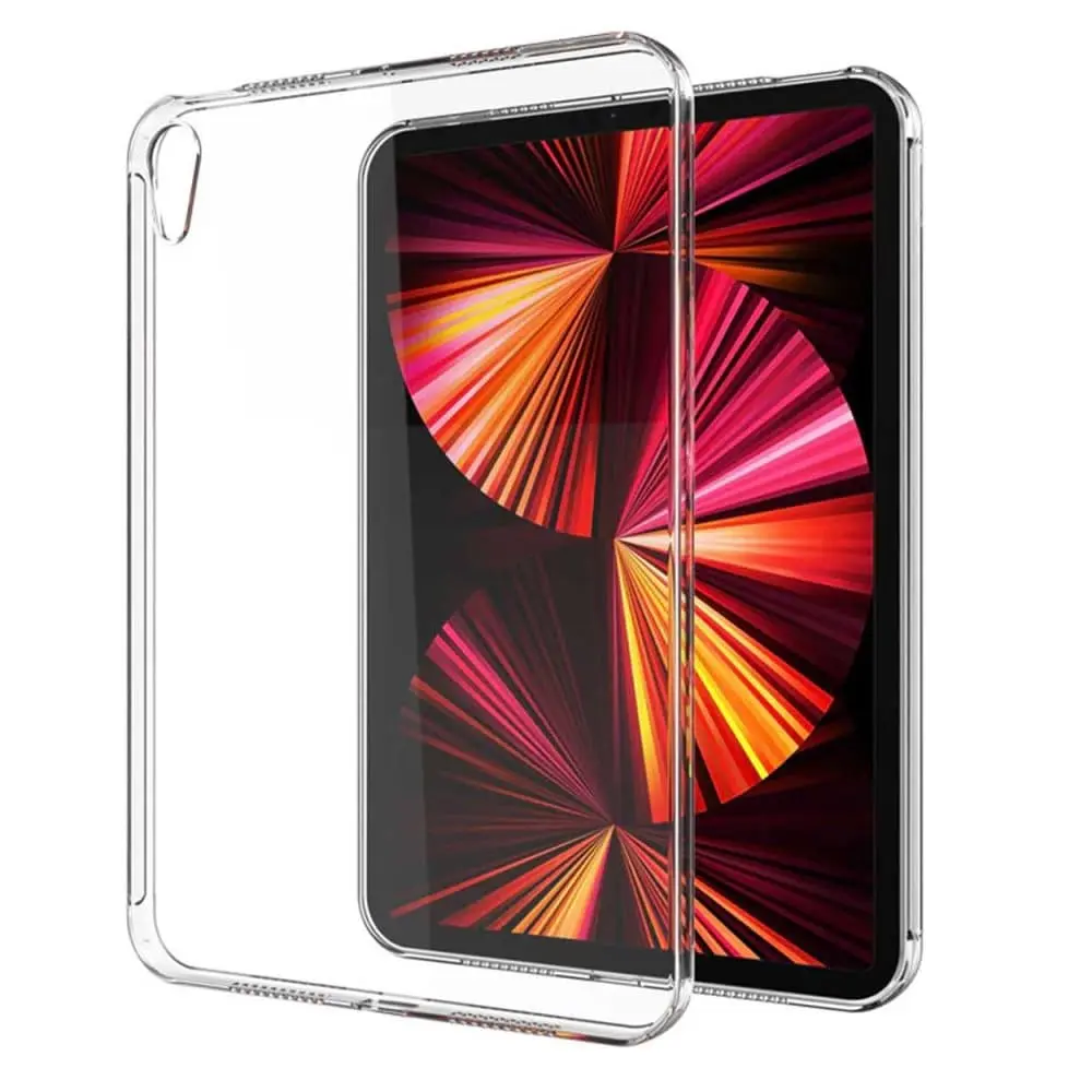 Gjennomsiktig TPU Shell iPad mini 6 Case gjennomskinnelig