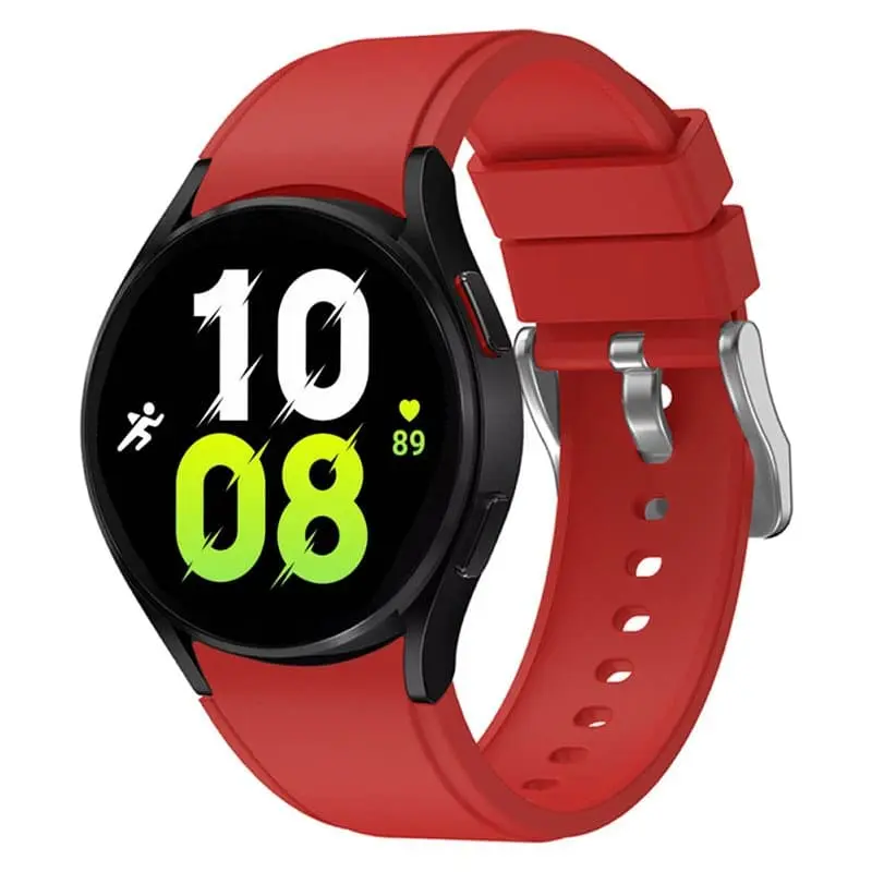 Silikon armbånd No-Gap Samsung Galaxy Watch 5 (40mm) - Rød