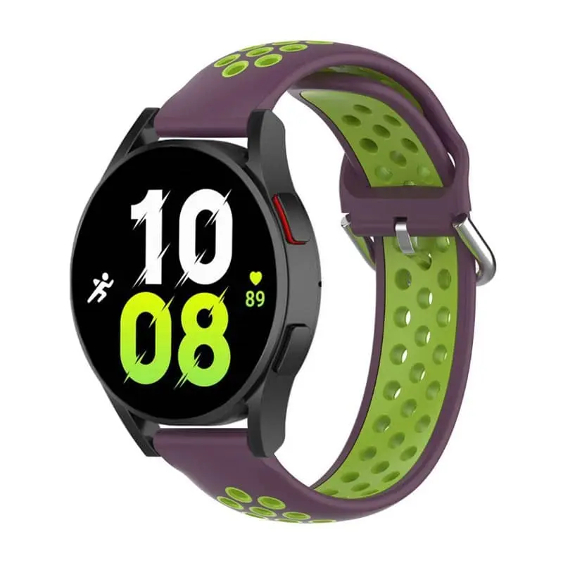 EBN Clasp klokkereim Samsung Galaxy Watch 5 40mm - Lilla/grønn