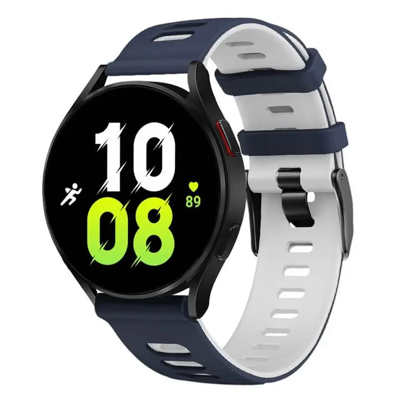 Twin Sport armbånd Samsung Galaxy Watch 5 (40mm) - Blå/hvit