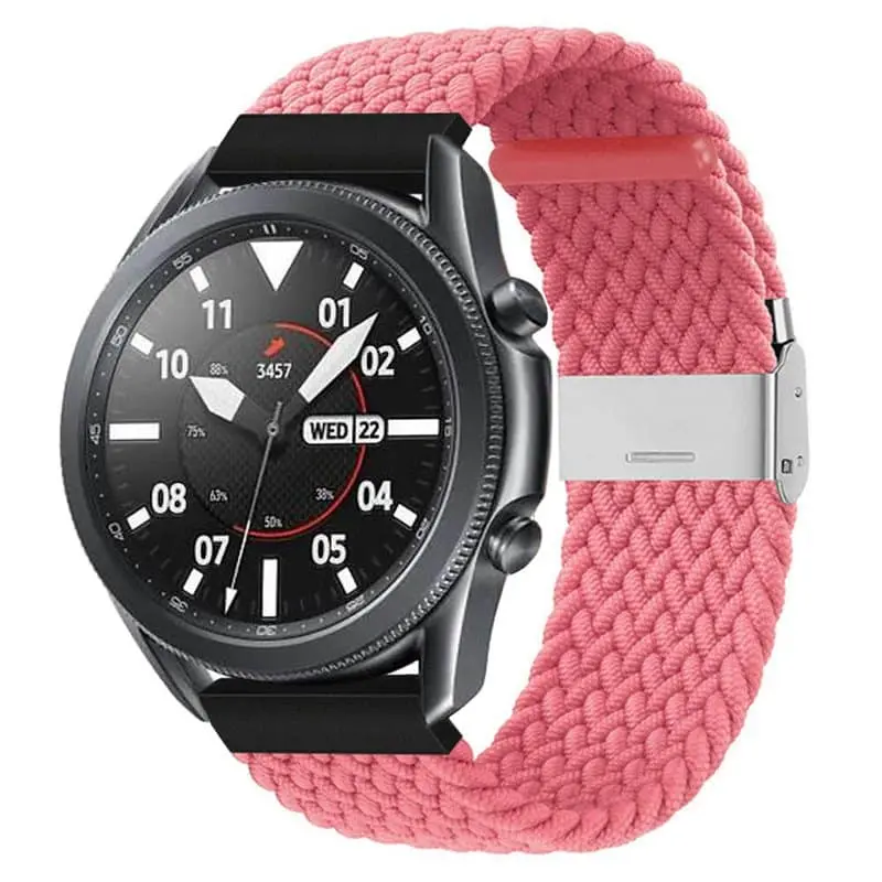 Flettet elastisk klokkereim Samsung Galaxy Watch 3 (45mm) - Aprikos