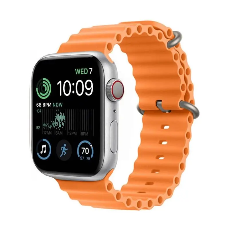 RIB Sport Armbånd Apple Watch SE 2022 (40mm) - Oransje