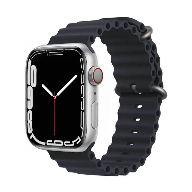 RIB Sport Armbånd Apple Watch 7 (41mm) - Svart