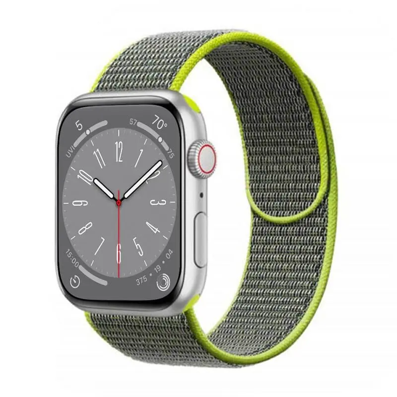 Nylon armbånd Apple Watch 8 (41mm) - Flash