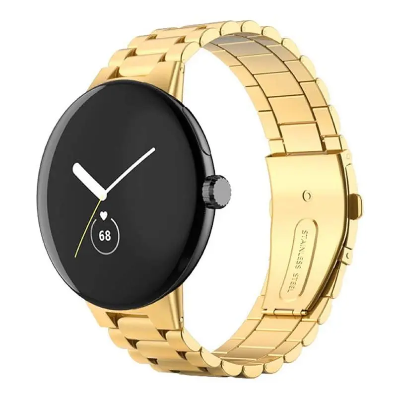 Armbånd rustfritt stål Google Pixel Watch - Gull