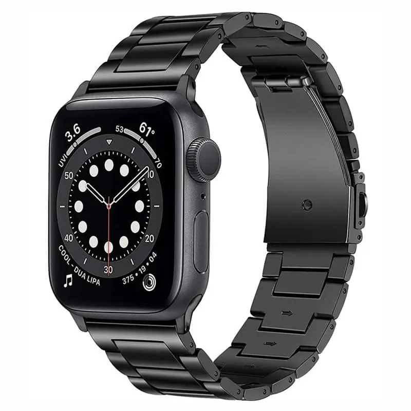 Armbånd BEAD Titan Apple Watch 6 (40mm) Pro - Svart