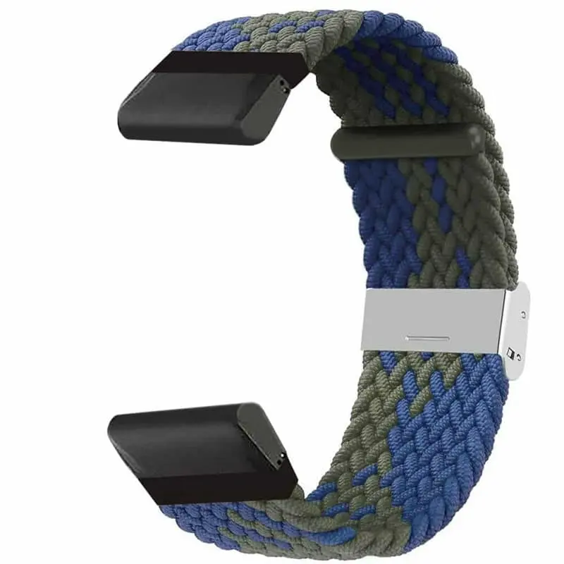 Flettet klokkereim Garmin D2 Charlie - Bluegreen