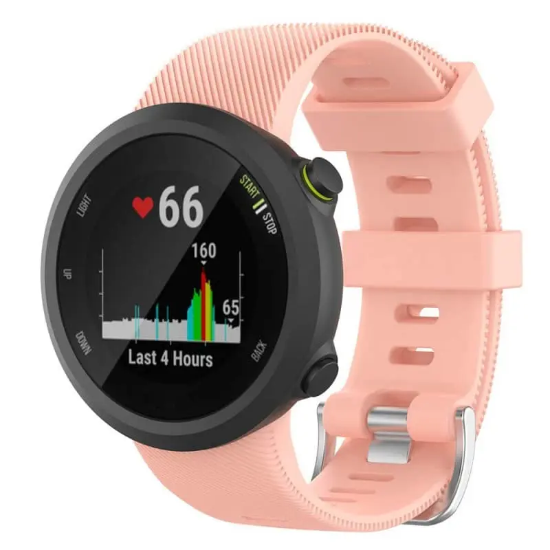 Sport armbånd silikon Garmin Forerunner 45 (42mm) - Pink