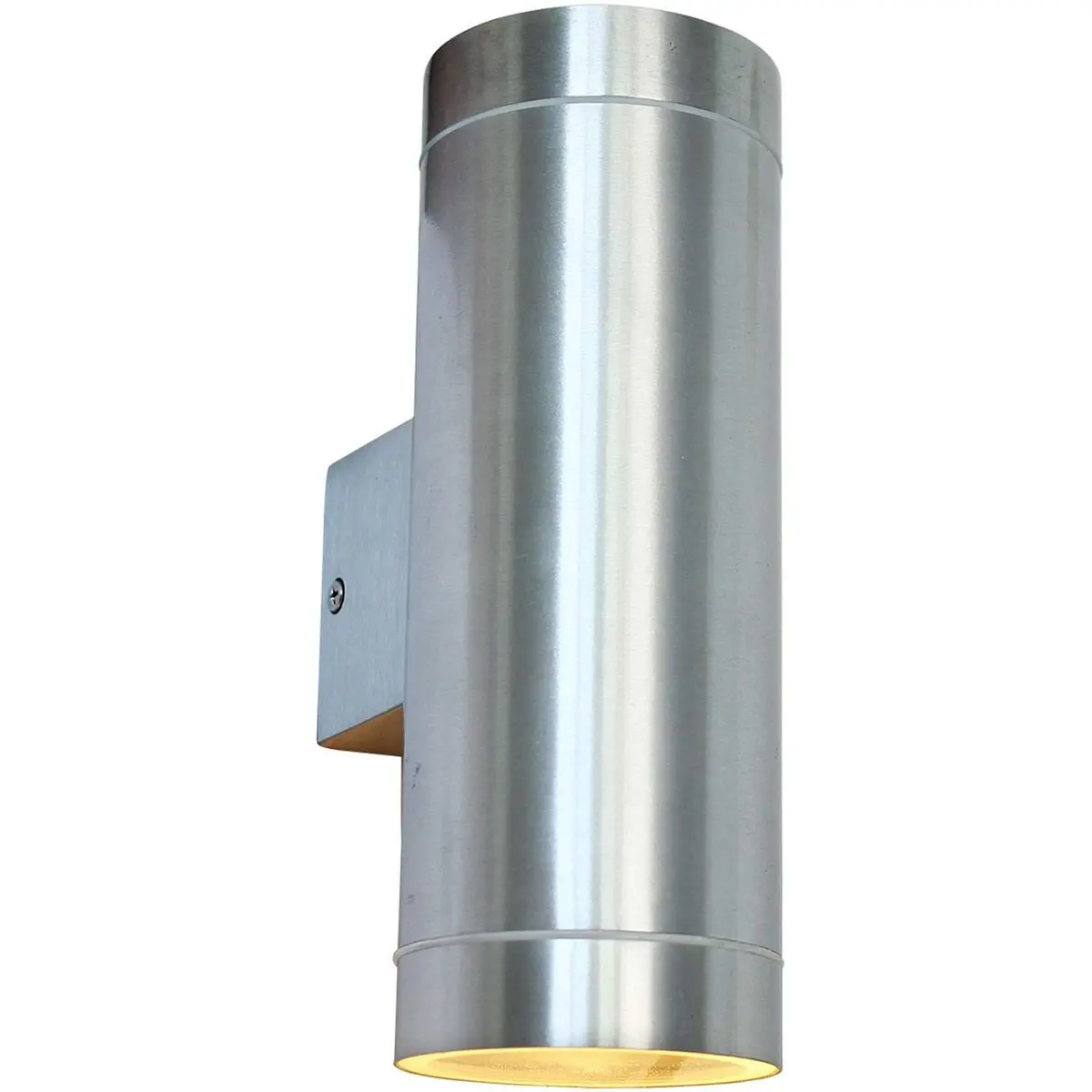 Daniel II Veggarmatur 2xGU10 sokkel IP44 Aluminium