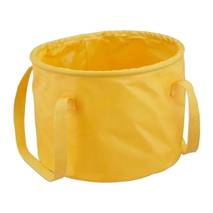 Sammenleggbar bøtte for camping 15 liter