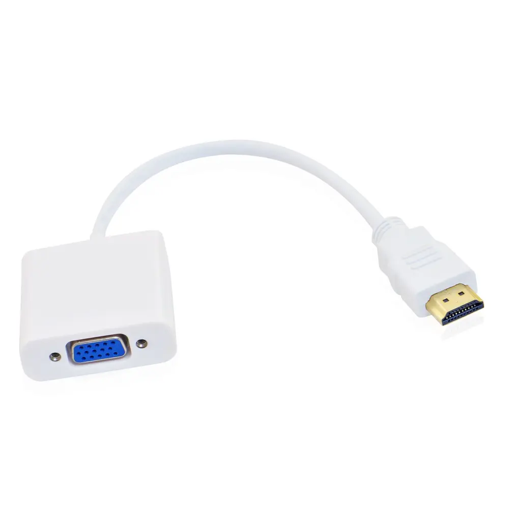 HDMI til VGA-adapter - Hvit