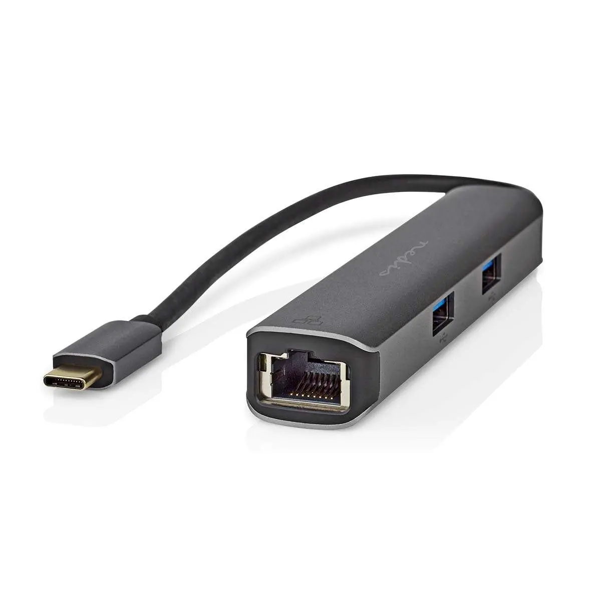 USB Multi-Port Adapter | USB 3.2 Gen 1 | USB-C™ Hann | HDMI™ Hun / RJ45 Hun / 3x USB-A Hunn | 5 Gbps | 0.20 m
