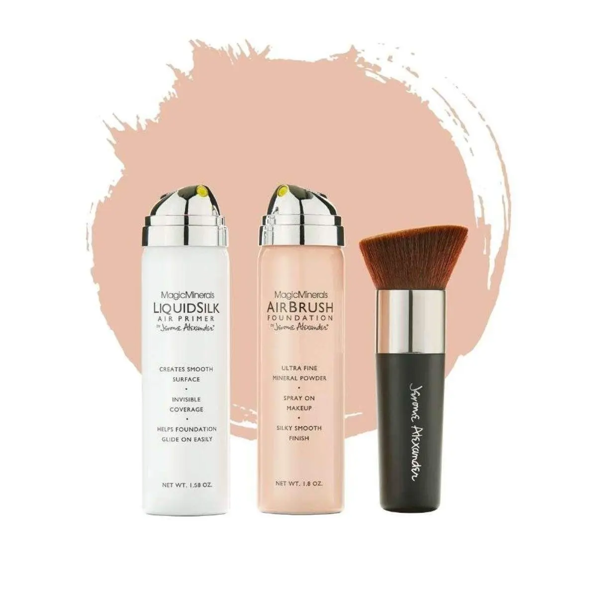AirBrush Foundation 3stk - Fair